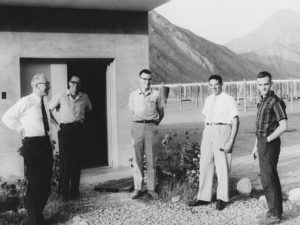 Ken Bowles (middle) in Jicamarca.